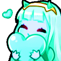 zerotwo heartloverainbow Discord emoji — free animated GIF download