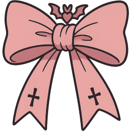 gothic bow2 Discord emoji — free static PNG download