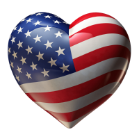 america heart Discord emoji — free static PNG download