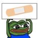 pepebandaid Discord emoji — free static PNG download