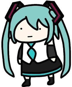 miku Discord emoji — free static PNG download