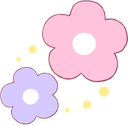 pinkandpurpleflowers Discord emoji — free static PNG download