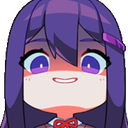 yuriworried Discord emoji — free static PNG download
