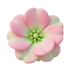 pinkgreenflower Discord emoji — free static PNG download