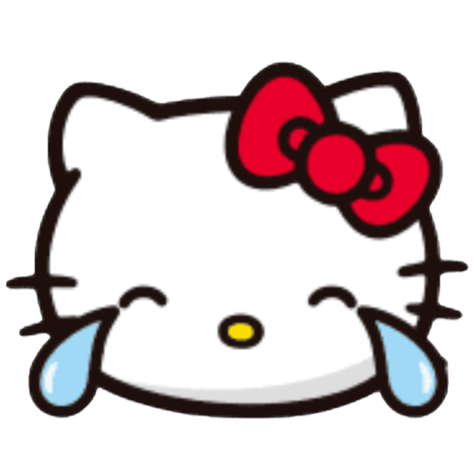 hellokitty laugh Discord emoji — free static PNG download