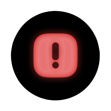 neonredwarning Discord emoji — free static PNG download
