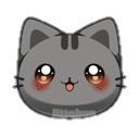 kitten 6 Discord emoji — free static PNG download
