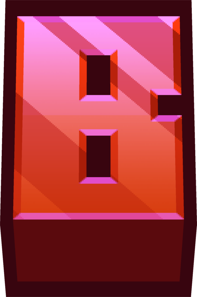 minecraft red b Discord emoji — free static PNG download