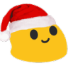 xmas blob Discord emoji — free static PNG download