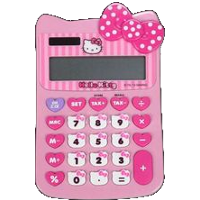 pink calculator Discord emoji — free static PNG download