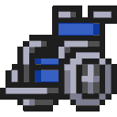 wheelchair Discord emoji — free animated GIF download