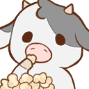 cowpopcorn Discord emoji — free static PNG download