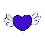 blueflyingheart Discord emoji — free animated GIF download