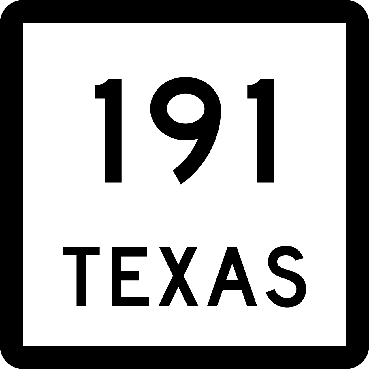 texas state highway 191 Discord emoji — free static PNG download