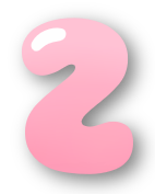 number two 2 pink Discord emoji — free static PNG download