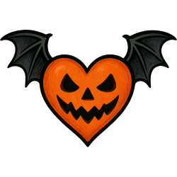 halloweenheartwithwings Discord emoji — free static PNG download