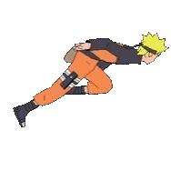 weeb run naruto Discord emoji — free animated GIF download