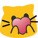 meowheart Discord emoji — free static PNG download