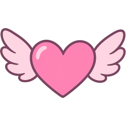 girlyheartwithwings Discord emoji — free static PNG download