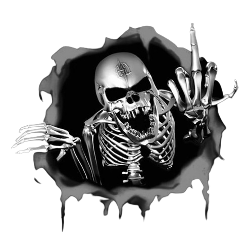 skeleton fu Discord emoji — free static PNG download