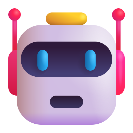 3d bot emoji Discord emoji — free static PNG download