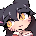 qahrithinking Discord emoji — free static PNG download