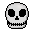 skull Discord emoji — free static PNG download