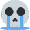 skullcry Discord emoji — free static PNG download