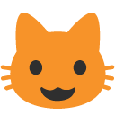 google cat smile Discord emoji — free static PNG download