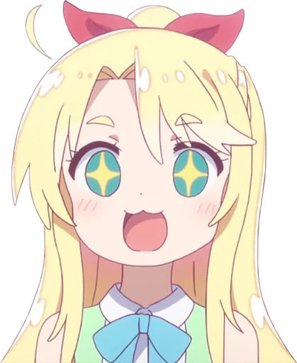 noa himesaka star eyed Discord emoji — free static PNG download