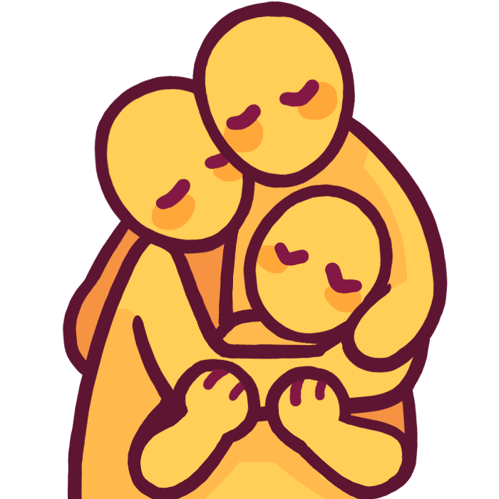 smolmoss triohug Discord emoji — free static PNG download