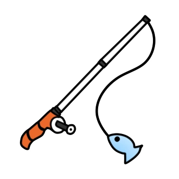 fishing rod Discord emoji — free static PNG download