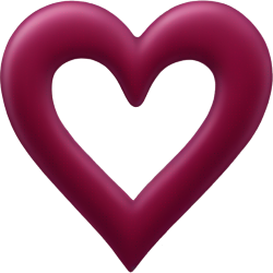 burgundyheart Discord emoji — free static PNG download