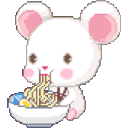 mouseeatsramen Discord emoji — free animated GIF download