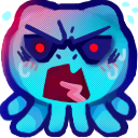 rage octopus Discord emoji — free static PNG download
