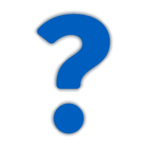 question mark glowing Discord emoji — free static PNG download