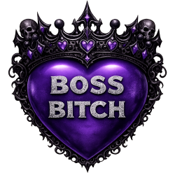bossbitchpurpleheart Discord emoji — free static PNG download