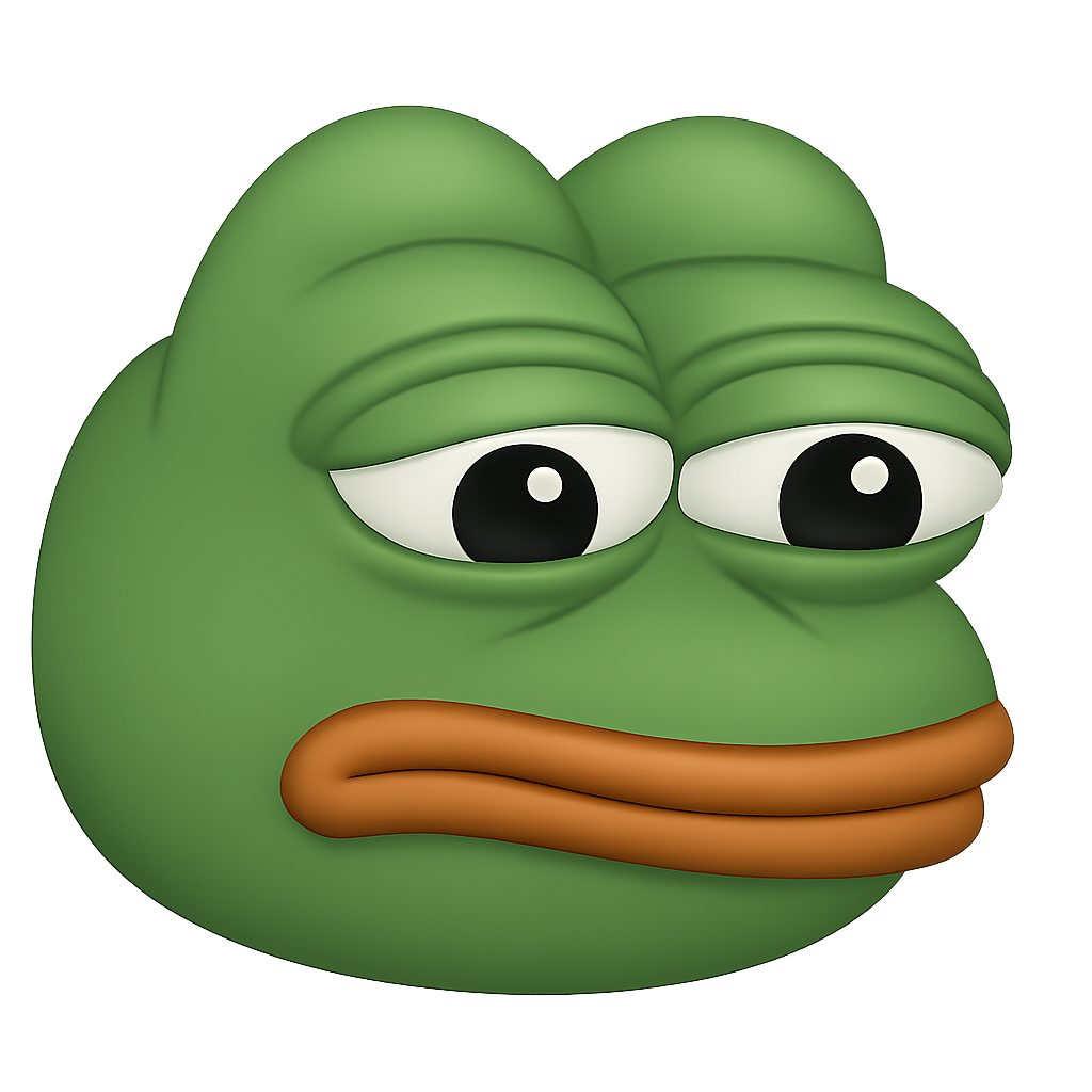 pepe frog Discord emoji — free static PNG download
