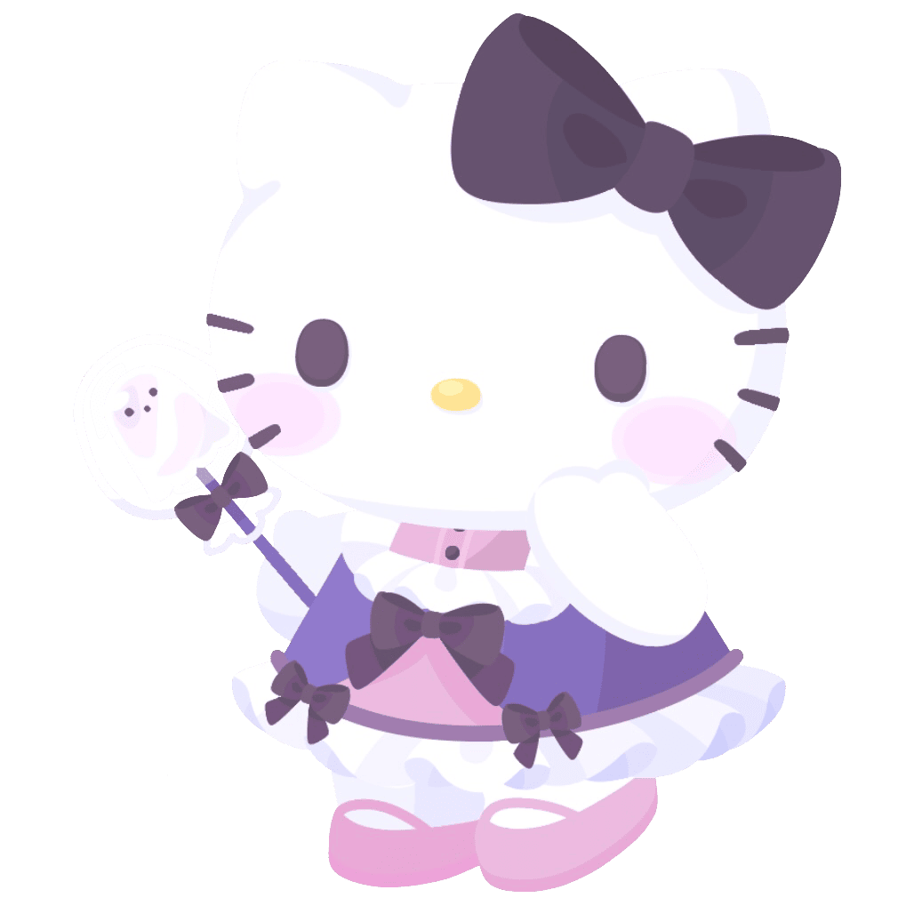 hellokitty halloween Discord emoji — free static PNG download