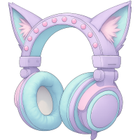 catheadphones Discord emoji — free static PNG download