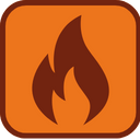fire Discord emoji — free static PNG download