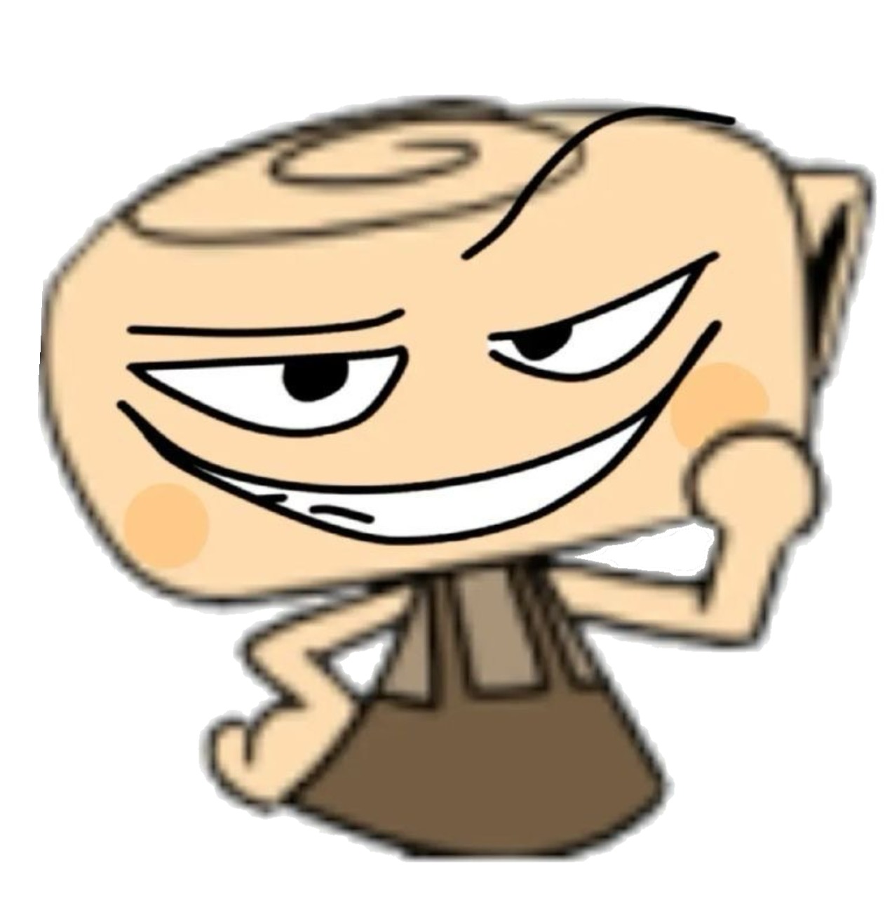 shelly smirk Discord emoji — free static PNG download