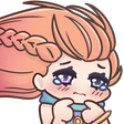 zoe cry Discord emoji — free static PNG download
