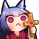 cross Discord emoji — free static PNG download