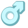 malesymbol Discord emoji — free static PNG download