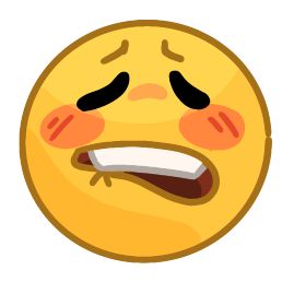 lip bite Discord emoji - free download