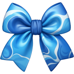 bluemarblebow Discord emoji — free static PNG download