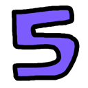 janky 5 Discord emoji — free static PNG download
