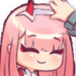 zerotwo clapping Discord emoji — free animated GIF download