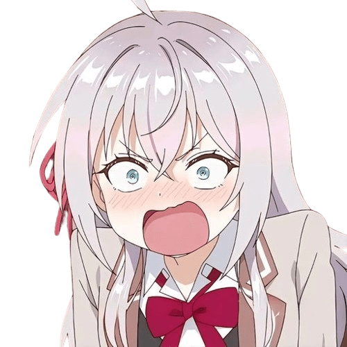 alya blushed Discord emoji — free static PNG download